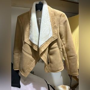 Faux Suede Jacket 🤎